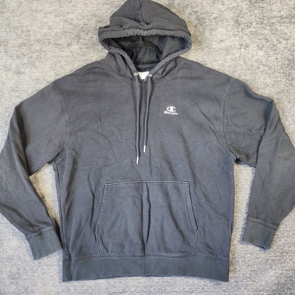 Champion Other - Champion Hoodie Men Large Black Classic Fleece Pullover Embroidered Logo